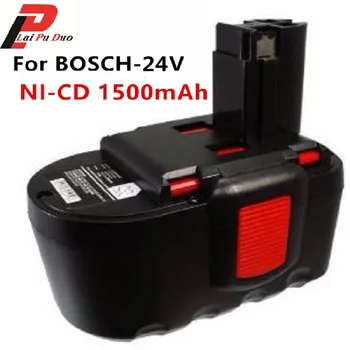 24V 1500mAh Ni-CD power tool battery for Bosch 52324B BACCS24V GBH-24V GBH24VF GCM24V GKG24V GKS24V GLI24V GMC24V GSA24V GSA24VE
24V 1500mAh Ni-CD power tool battery for Bosch 52324B BACCS24V GBH-24V GBH24VF GCM24V GKG24V GKS24V GLI24V GMC24V GSA24V GSA24VE