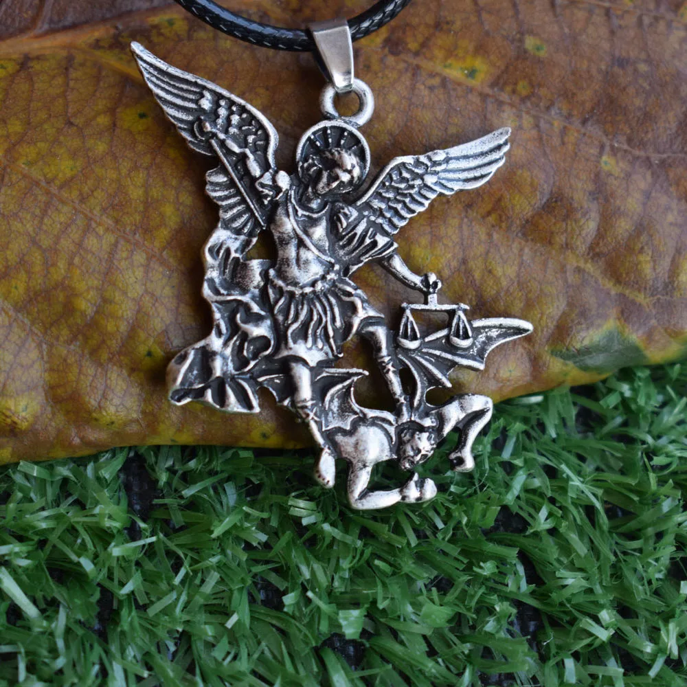 SanLan 12pcs Archangel St.Michael Protect Me Saint Shield Protection Charm russian orhodox pendant
SanLan 12pcs Archangel St.Michael Protect Me Saint Shield Protection Charm russian orhodox pendant