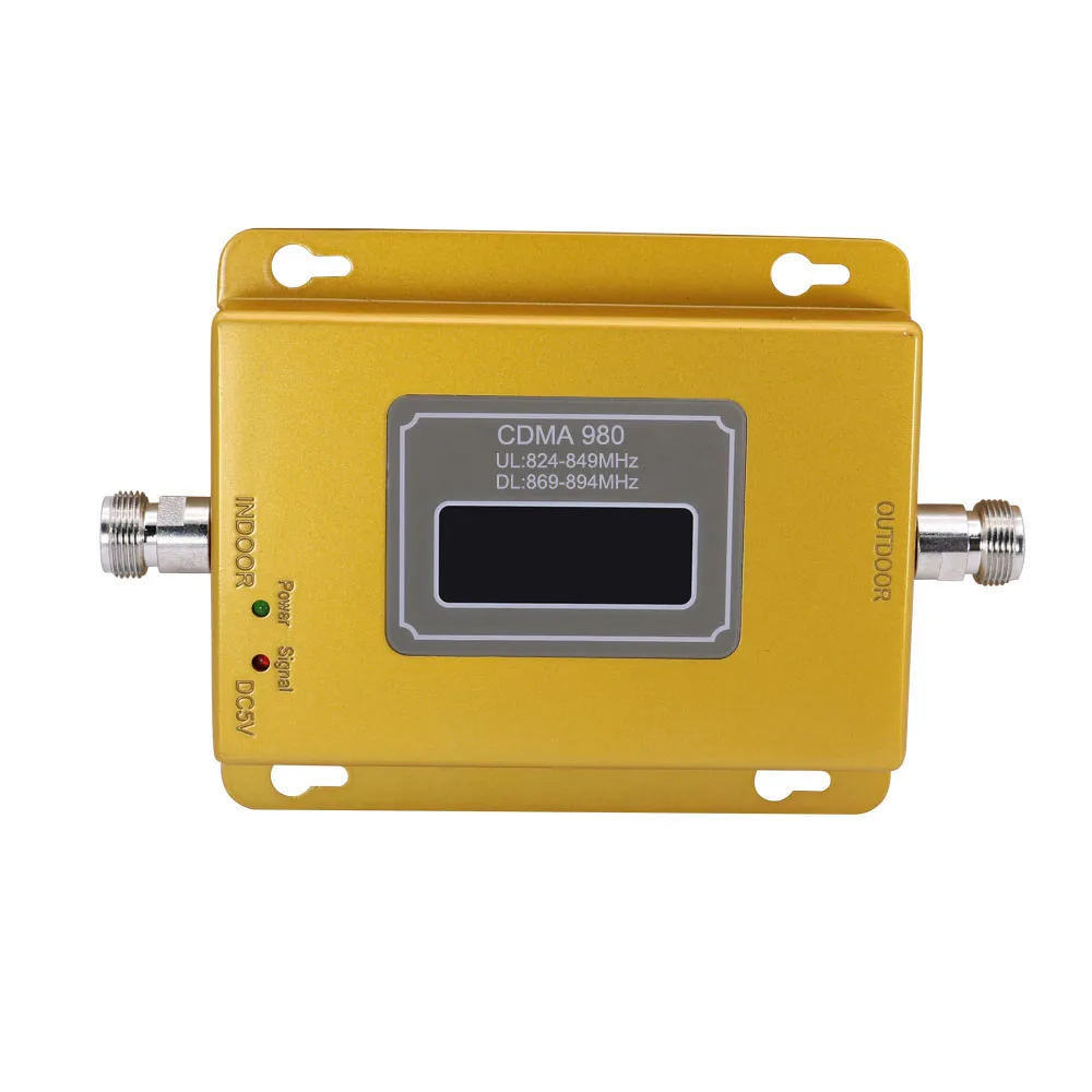 70dB cdma signal amplifier Repetidor de celular 850 mhz signal repeater cdma 850mhz mobile phone signal booster with LCD Display
70dB cdma signal amplifier Repetidor de celular 850 mhz signal repeater cdma 850mhz mobile phone signal booster with LCD Display