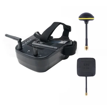 Mini FPV Goggles With Mushroom Antenna Panel Antenna 3 inch 480 x 320 Display Double Antenna 5.8G 40CH Built-in 3.7V for Racing
Mini FPV Goggles With Mushroom Antenna Panel Antenna 3 inch 480 x 320 Display Double Antenna 5.8G 40CH Built-in 3.7V for Racing
