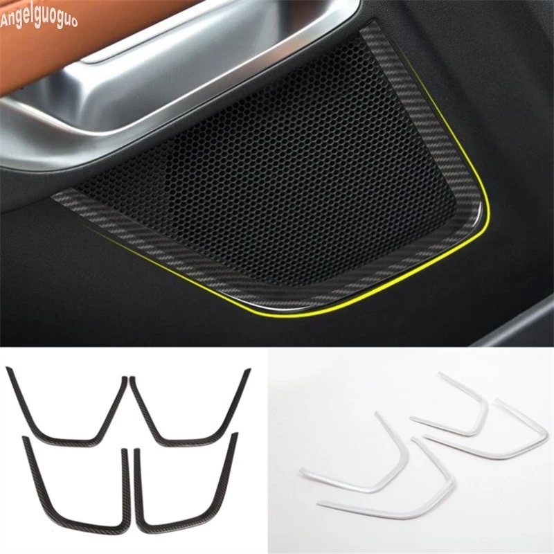 ABS chrome carbon style For Jaguar E-pace 2018 19 E PACE Car Audio Horn Door Loudspeaker Decoration Frame Trim Accessories Cover
ABS chrome carbon style For Jaguar E-pace 2018 19 E PACE Car Audio Horn Door Loudspeaker Decoration Frame Trim Accessories Cover