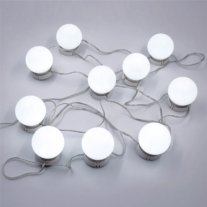 Makeup Mirror Vanity LED Light Bulbs Kit USB Charging Port Cosmetic Lighted Make up Mirrors Bulb Adjustable Brightness lights
Makeup Mirror Vanity LED Light Bulbs Kit USB Charging Port Cosmetic Lighted Make up Mirrors Bulb Adjustable Brightness lights