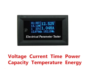 7 in 1 OLED Multifunction Tester Voltage Meter Current Time Capacity Meter Temperature Electrical Voltmeter Ammeter High Quality
7 in 1 OLED Multifunction Tester Voltage Meter Current Time Capacity Meter Temperature Electrical Voltmeter Ammeter High Quality
