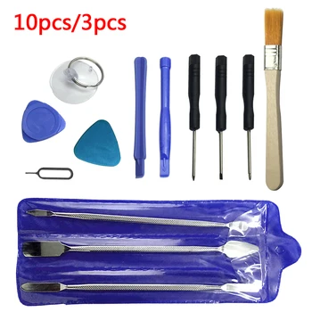 10pcs/3pcs Screwdrivers Set Disassemble Tool Set Smart Cell Mobile Phone Opening Pry Repair Tool Kit For Samsung for iPhone
10pcs/3pcs Screwdrivers Set Disassemble Tool Set Smart Cell Mobile Phone Opening Pry Repair Tool Kit For Samsung for iPhone