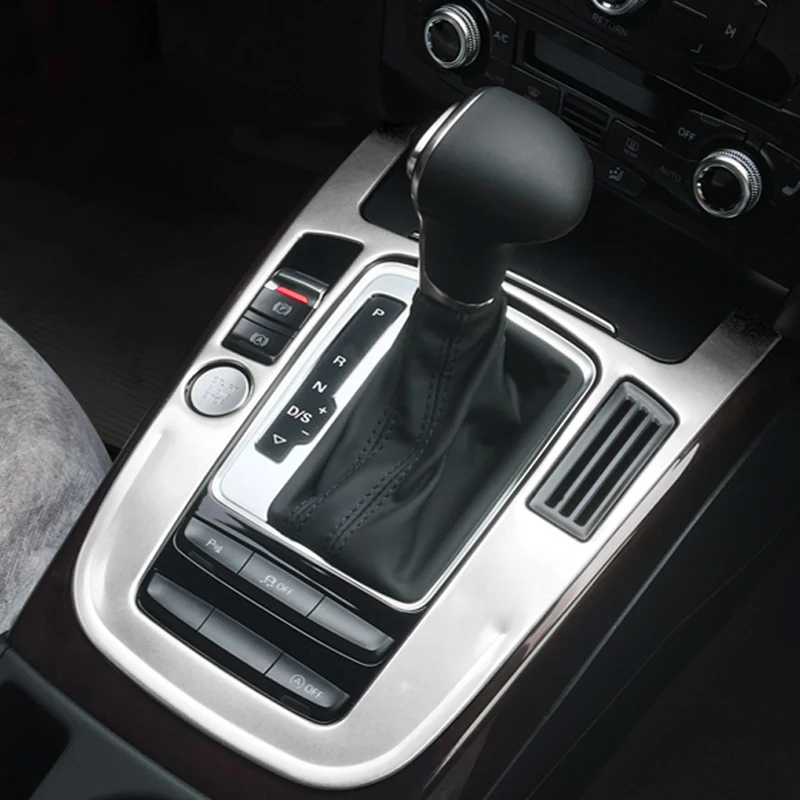 For Audi A5 A4 B9 2013-2016 High Quality Stainless Steel Gear Panel Cover Decoration Trim Sequins Car Accessories
For Audi A5 A4 B9 2013-2016 High Quality Stainless Steel Gear Panel Cover Decoration Trim Sequins Car Accessories