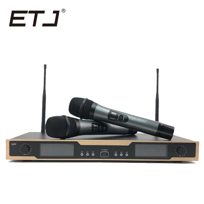 Free shipping ETJ E-203 Wireless Microphone with Screen 50M Distance 2 Channel Handheld Mic System Karaoke Wireless Microphone
Free shipping ETJ E-203 Wireless Microphone with Screen 50M Distance 2 Channel Handheld Mic System Karaoke Wireless Microphone