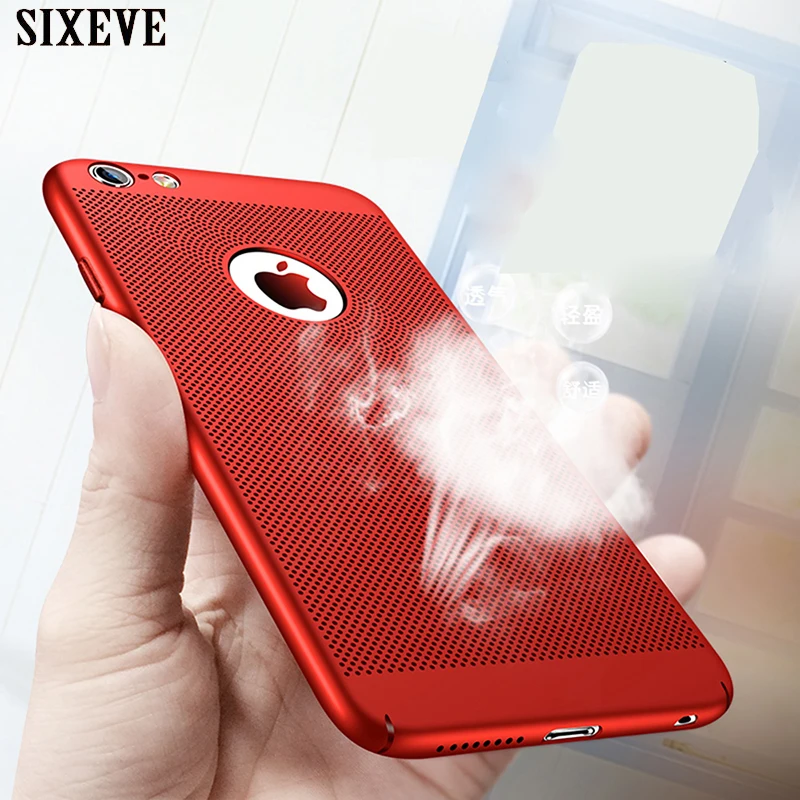 SIXEVE Slim Cell Phone Case For iPhone 5 5s SE 6 s 6s 7 8 Plus X 10 6Plus 6sPlus 7Plus 8Plus Luxury Breathable Hard Back Cover
SIXEVE Slim Cell Phone Case For iPhone 5 5s SE 6 s 6s 7 8 Plus X 10 6Plus 6sPlus 7Plus 8Plus Luxury Breathable Hard Back Cover