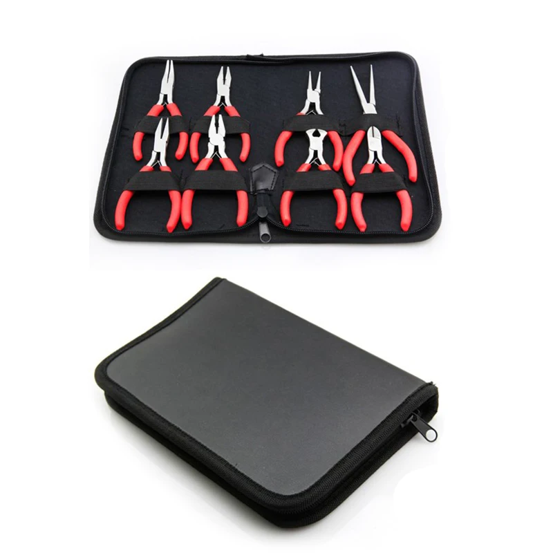 8pcs/set DIY Hand Mini Pliers End Cutting Pliers Wire Cutter Diagonal Pliers Flat Nose Pliers Jewelry Making Tool
8pcs/set DIY Hand Mini Pliers End Cutting Pliers Wire Cutter Diagonal Pliers Flat Nose Pliers Jewelry Making Tool