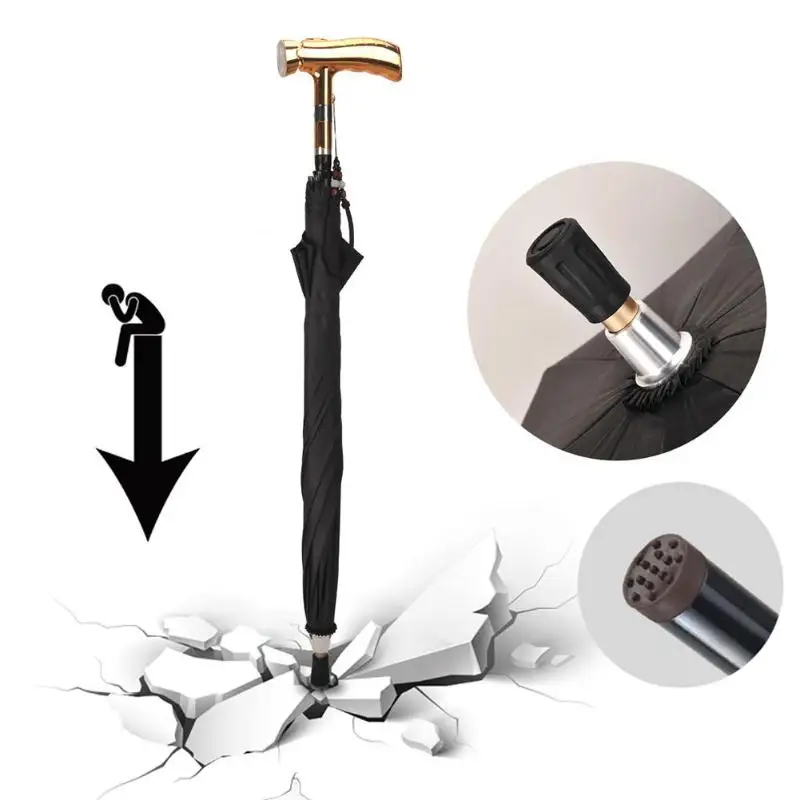 Multi-functional Intelligent Rechargeable Crutches Umbrella Walking Stick For Elderly Support Alarm LED Flashlights
Multi-functional Intelligent Rechargeable Crutches Umbrella Walking Stick For Elderly Support Alarm LED Flashlights