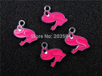 AE396 Mix Color 100Pcs Alloy Metal Enamel Frog Keychain Charms Pendants 19x18mm bead
AE396 Mix Color 100Pcs Alloy Metal Enamel Frog Keychain Charms Pendants 19x18mm bead
