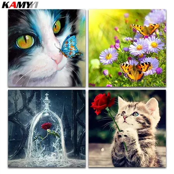 5D DIY Diamond painting Cross stitch Cat rose flowers Full square Diamond embroidery butterfly kitten round Diamond mosaic daisy
5D DIY Diamond painting Cross stitch Cat rose flowers Full square Diamond embroidery butterfly kitten round Diamond mosaic daisy