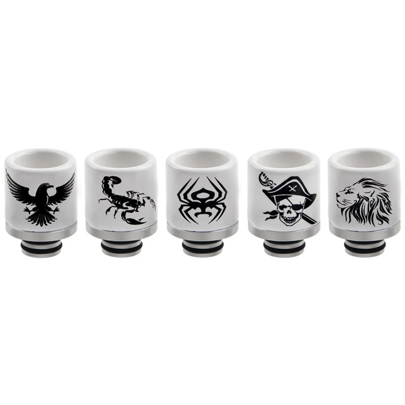 E Cigarette 510 Drip Tip Metal Ceramic Anti-Heating From Mouthpiece For Vape Merlin Mini RDA RTA Atomizer
E Cigarette 510 Drip Tip Metal Ceramic Anti-Heating From Mouthpiece For Vape Merlin Mini RDA RTA Atomizer