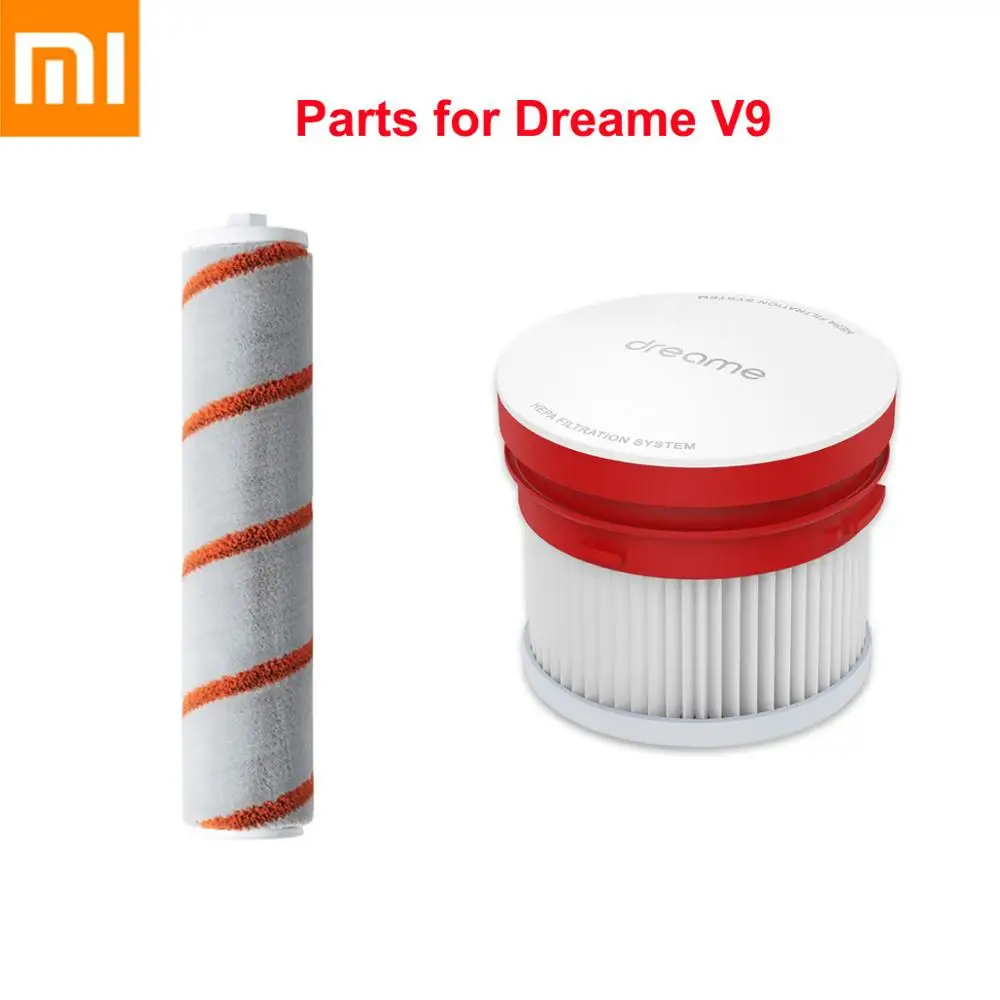 Original Xiaomi dreame V9 Part Pack Handheld Vacuum Cleaner Spare Parts Kits HEPA Filter Soft Fluff Brush Rolling Brush
Original Xiaomi dreame V9 Part Pack Handheld Vacuum Cleaner Spare Parts Kits HEPA Filter Soft Fluff Brush Rolling Brush