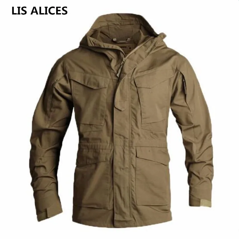 LIS ALICES Tactical Jacket Men M65 Coat Male Parka Winter Windbreaker Military Clothes Autumn Army Field Jacket Male Clothing
LIS ALICES Tactical Jacket Men M65 Coat Male Parka Winter Windbreaker Military Clothes Autumn Army Field Jacket Male Clothing
