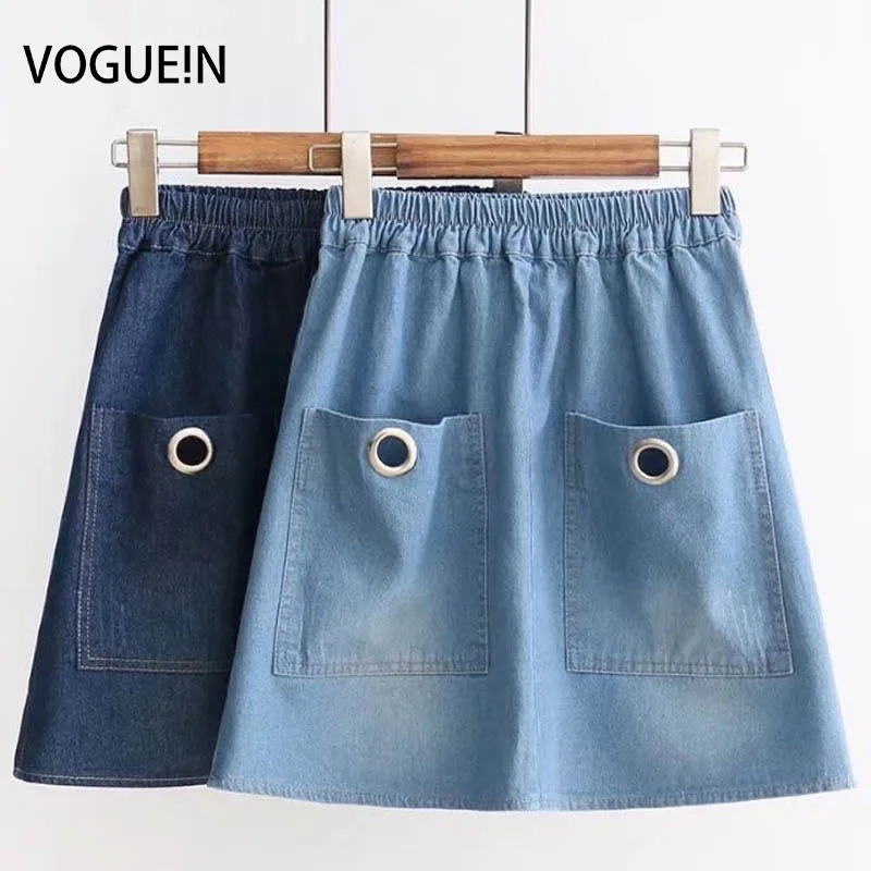VOGUEIN New Womens Summer Pockets Elastic Waist Denim Jeans Mini Skirt Blue Wholesale
VOGUEIN New Womens Summer Pockets Elastic Waist Denim Jeans Mini Skirt Blue Wholesale