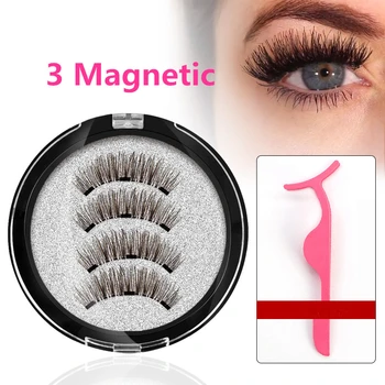 Magnetic eyelashes with 3 magnets handmade 3D/6D magnetic lashes natural false eyelashes magnet lashes with gift box-24P-3
Magnetic eyelashes with 3 magnets handmade 3D/6D magnetic lashes natural false eyelashes magnet lashes with gift box-24P-3
