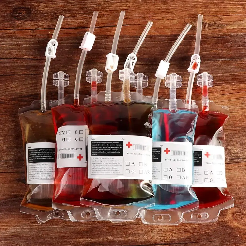 OurWarm 1Pcs 400ML Transparent Blood Bag Food Grade PVC Reusable Blood Energy Drink Bag Vampire Props Halloween Decoration
OurWarm 1Pcs 400ML Transparent Blood Bag Food Grade PVC Reusable Blood Energy Drink Bag Vampire Props Halloween Decoration