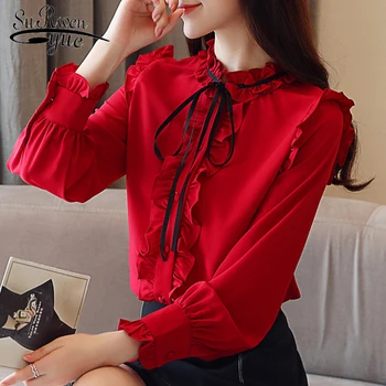 fashion womens tops and blouse solid chiffon blouse shirt long sleeve women shirts office blouse womens clothing blusas 1612 50
fashion womens tops and blouse solid chiffon blouse shirt long sleeve women shirts office blouse womens clothing blusas 1612 50