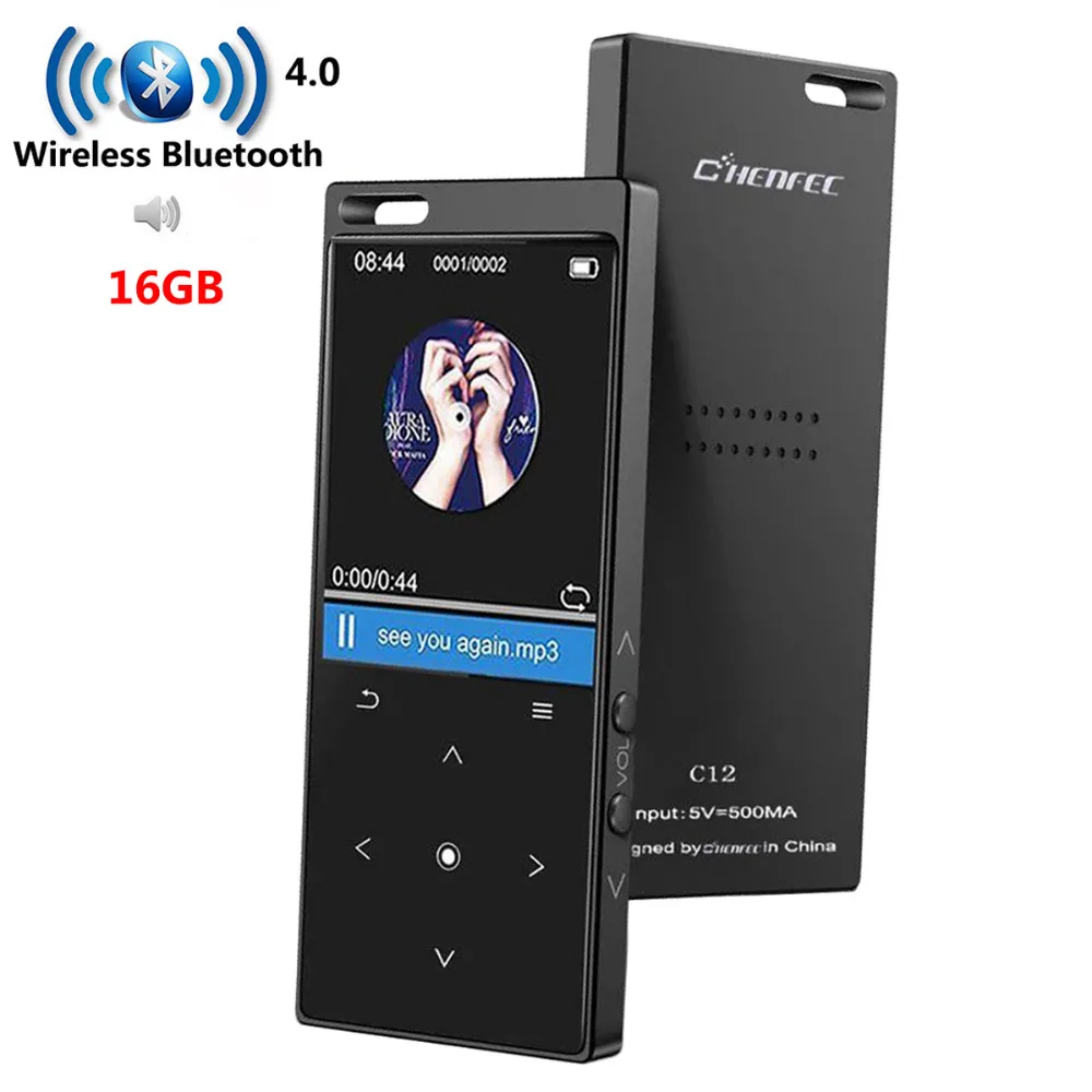 New Bluetooth4.0 MP3 Player With Speaker Metal Body 1.8in Screen Lossless Sound Mp3 Music Player With FM Radio, Recorder, E-book
New Bluetooth4.0 MP3 Player With Speaker Metal Body 1.8in Screen Lossless Sound Mp3 Music Player With FM Radio, Recorder, E-book