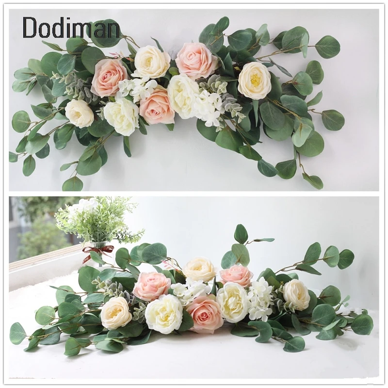Simulation Rose Flower Garland European Lintel Wall Decorative Artificial Flowers Wreath Christmas Home Wedding Decorations
Simulation Rose Flower Garland European Lintel Wall Decorative Artificial Flowers Wreath Christmas Home Wedding Decorations