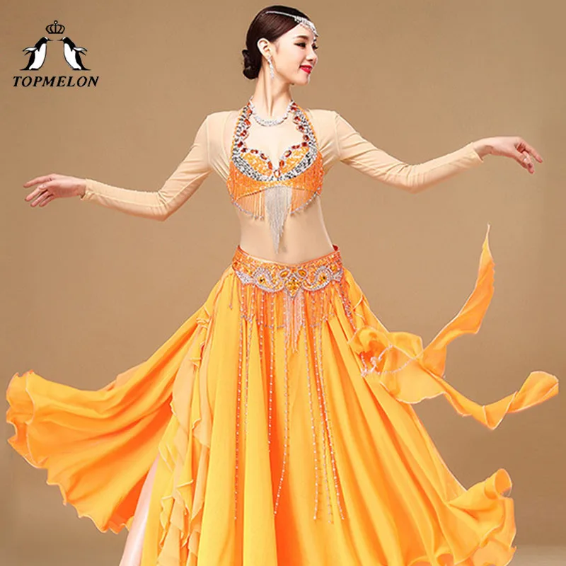TOPMELON Belly Dance Bra Tassel Belts Bellydance Costume Set Two Piece Sequins Jewelry Decorated Clothing
TOPMELON Belly Dance Bra Tassel Belts Bellydance Costume Set Two Piece Sequins Jewelry Decorated Clothing