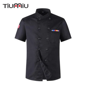 2018 High Quality Chef Uniforms Clothing Long&Short Sleeve Men Food Services Cooking Clothes 5-Color Uniform Chef Jackets
2018 High Quality Chef Uniforms Clothing Long&Short Sleeve Men Food Services Cooking Clothes 5-Color Uniform Chef Jackets