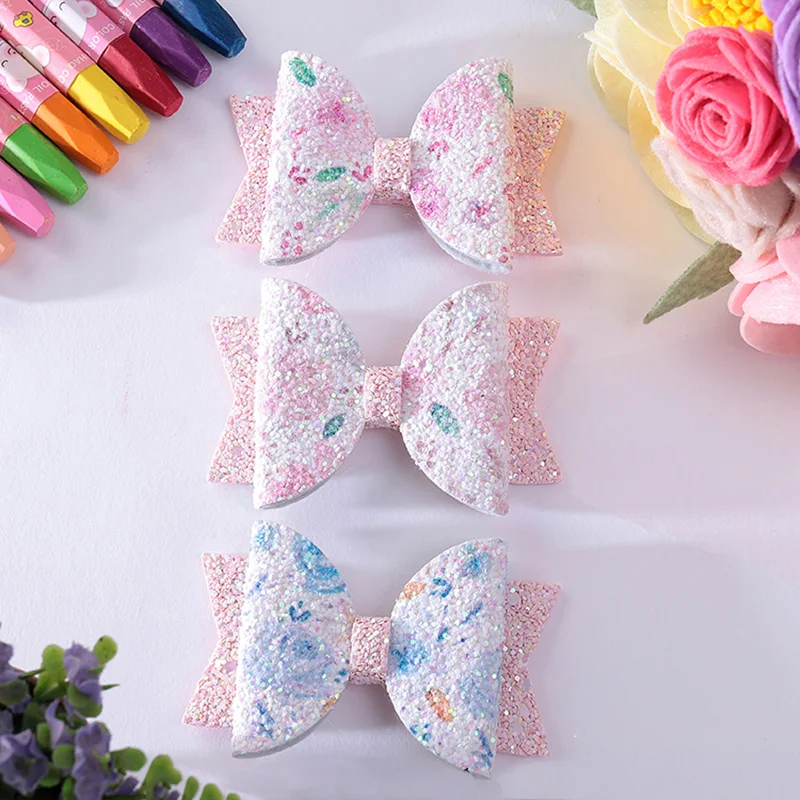 7pcs/lot Flower Glitter Hair Bows with Clips Crystal Sequins Summer Hair Clip for Girls Kids Hair Pin Princess Hair Accessories
7pcs/lot Flower Glitter Hair Bows with Clips Crystal Sequins Summer Hair Clip for Girls Kids Hair Pin Princess Hair Accessories