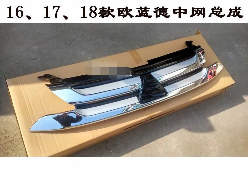 ABS Chrome Front grille assembly Front Grille Around Trim Racing Grills Trim for Mitsubishi Outlander 2016-2018 Car Styling
ABS Chrome Front grille assembly Front Grille Around Trim Racing Grills Trim for Mitsubishi Outlander 2016-2018 Car Styling