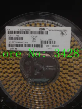TAJE107K016RNJ CAP TANT 100UF 16V 10% 2917 Tantalum Capacitors Size E 50pcs 
TAJE107K016RNJ CAP TANT 100UF 16V 10% 2917 Tantalum Capacitors Size E 50pcs