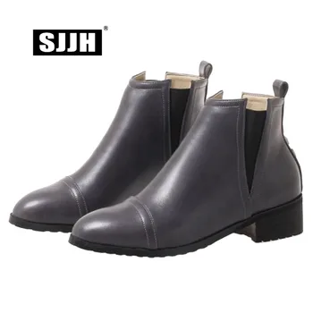 SJJH Women Chelsea Ankle Boots with Round Toe Chunky Elastic Rivet Short Plush Boot Winter Fashion Casual Shoes Large Size A1011
SJJH Women Chelsea Ankle Boots with Round Toe Chunky Elastic Rivet Short Plush Boot Winter Fashion Casual Shoes Large Size A1011