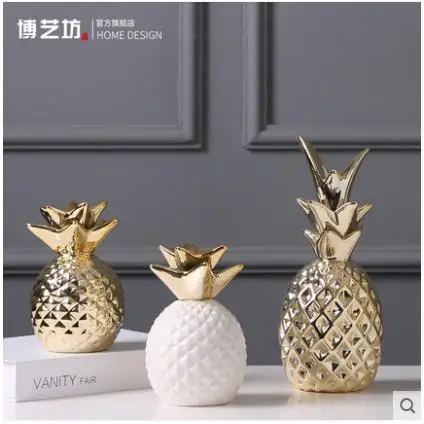 Nordic creative ceramic simulation pineapple statue home decor crafts room decoration objects porcelain pineapple figurine gifts
Nordic creative ceramic simulation pineapple statue home decor crafts room decoration objects porcelain pineapple figurine gifts