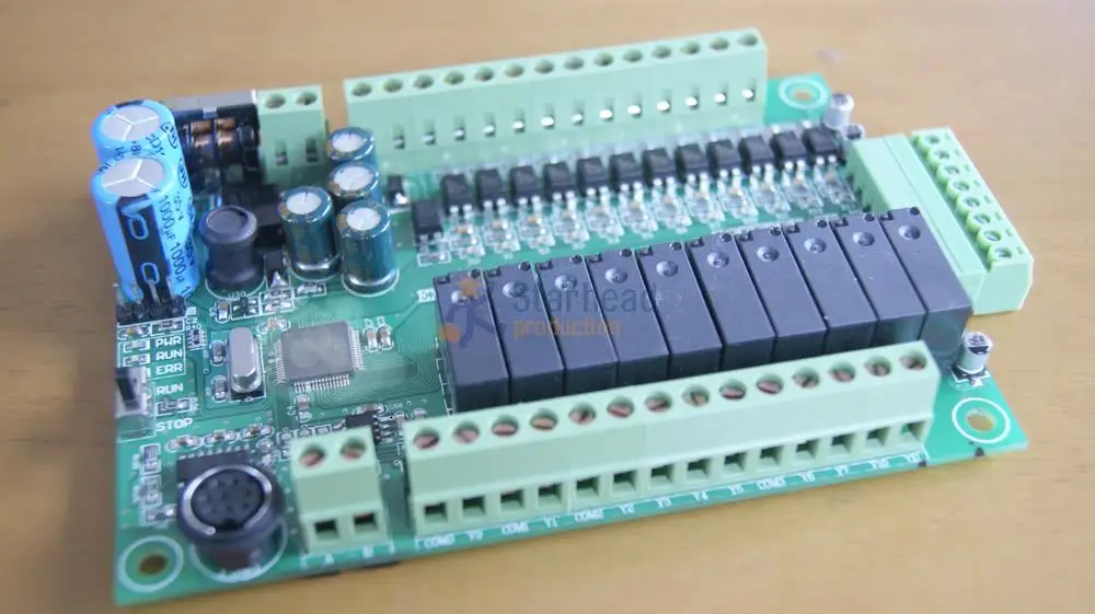 New FX1S 22MR 22MT PLC controller Module board 12DI 10DO 4AI temperature control compatible with Mitsubishi
New FX1S 22MR 22MT PLC controller Module board 12DI 10DO 4AI temperature control compatible with Mitsubishi