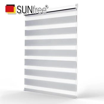 SUNFREE Dust Cover System Zebra Blinds double layer translucent roller blinds customized size blinds living room bedroom
SUNFREE Dust Cover System Zebra Blinds double layer translucent roller blinds customized size blinds living room bedroom
