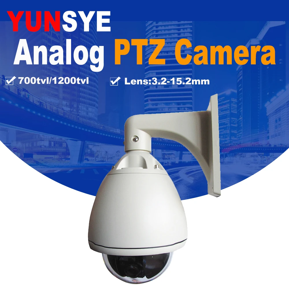 YUNWYE Free Shipping Analog Camera SONY CCD 1/3 700/1200TVL 36X PTZ Dome High Speed Dome Camera CCTV PTZ CAMERA Wwhit OSD menu
YUNWYE Free Shipping Analog Camera SONY CCD 1/3 700/1200TVL 36X PTZ Dome High Speed Dome Camera CCTV PTZ CAMERA Wwhit OSD menu