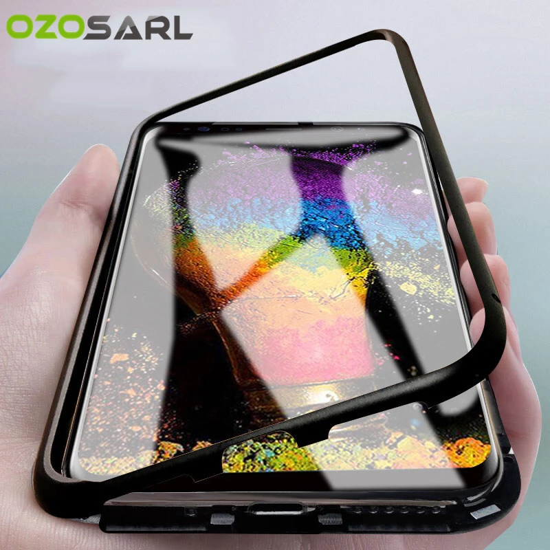 Magnetic Adsorption Case for Samsung J4 J6 Plus Case J6 J8 Luxury Magnet Tempered Glass Case for Samsung Galaxy A7 A9 2018 Case
Magnetic Adsorption Case for Samsung J4 J6 Plus Case J6 J8 Luxury Magnet Tempered Glass Case for Samsung Galaxy A7 A9 2018 Case