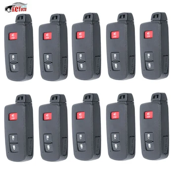 KEYECU 10 Pcs Replacement Remote Car Key Shell Case Fob 2+1 Button for Toyota Land Cruiser 2016-2017, Prius C 2012-2016, Tacoma
KEYECU 10 Pcs Replacement Remote Car Key Shell Case Fob 2+1 Button for Toyota Land Cruiser 2016-2017, Prius C 2012-2016, Tacoma