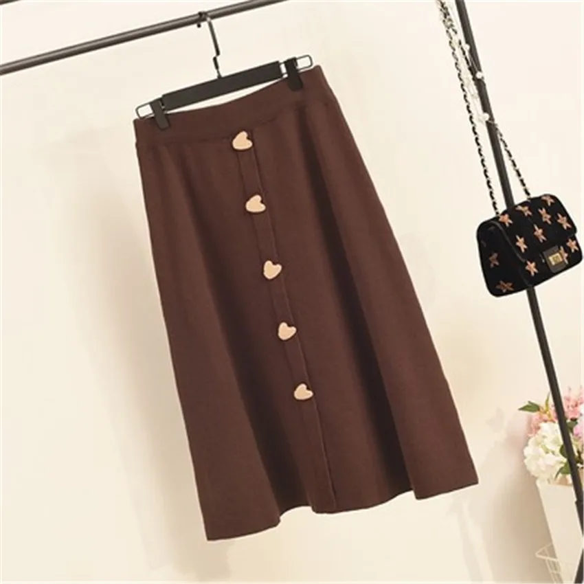 2018 Fashion Vintage Autumn Women Knitted Skirts Midi Long A-line Skirt Lady High Waist Kintted Cotton Skirt Skirt Outwear WZ590
2018 Fashion Vintage Autumn Women Knitted Skirts Midi Long A-line Skirt Lady High Waist Kintted Cotton Skirt Skirt Outwear WZ590