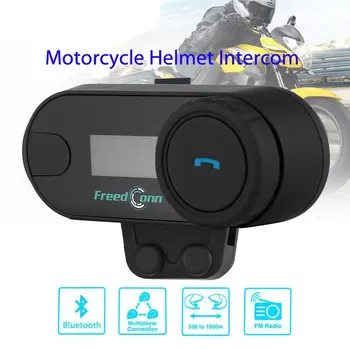 TCOM-SC Wireless Bluetooth Motorcycle Interphone Headset 800 Meters Range Helmet Intercom LCD Screen with FM Radio
TCOM-SC Wireless Bluetooth Motorcycle Interphone Headset 800 Meters Range Helmet Intercom LCD Screen with FM Radio