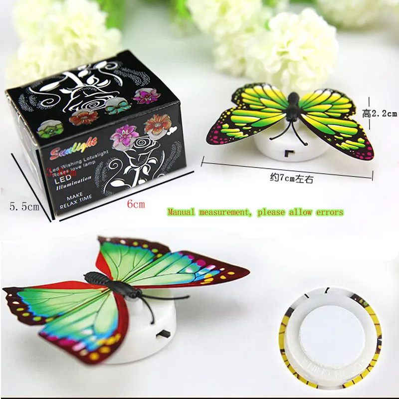 Glow In The Dark toys Colorful Night Light Bedroom Lamp for Children Decorative Butterfly Light Colorful Baby Bedside Lamp Toy
Glow In The Dark toys Colorful Night Light Bedroom Lamp for Children Decorative Butterfly Light Colorful Baby Bedside Lamp Toy