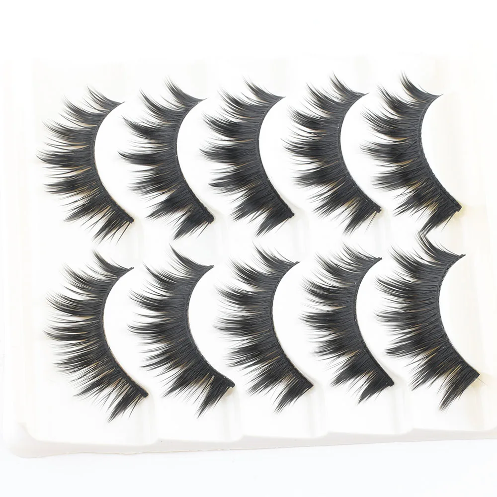 5 Pairs Handmade Pro Black Natural Thick False Eyelashes Long Eye Lashes Extension Party Tools
5 Pairs Handmade Pro Black Natural Thick False Eyelashes Long Eye Lashes Extension Party Tools