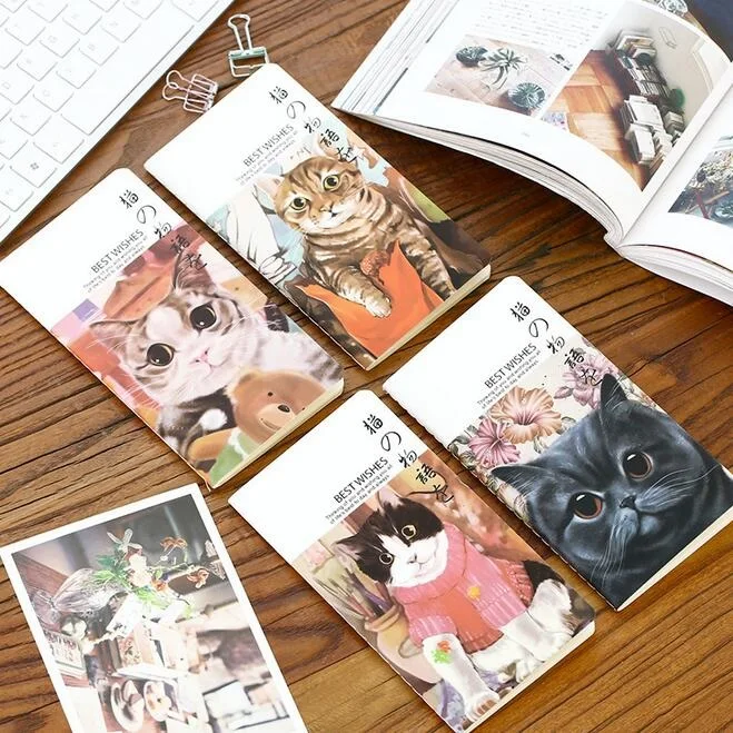 12pcs/lot NEW Vintage Japan Cat Story Kraft paper notebook Diary agenda pocket book Nice gift prize office school supplies
12pcs/lot NEW Vintage Japan Cat Story Kraft paper notebook Diary agenda pocket book Nice gift prize office school supplies