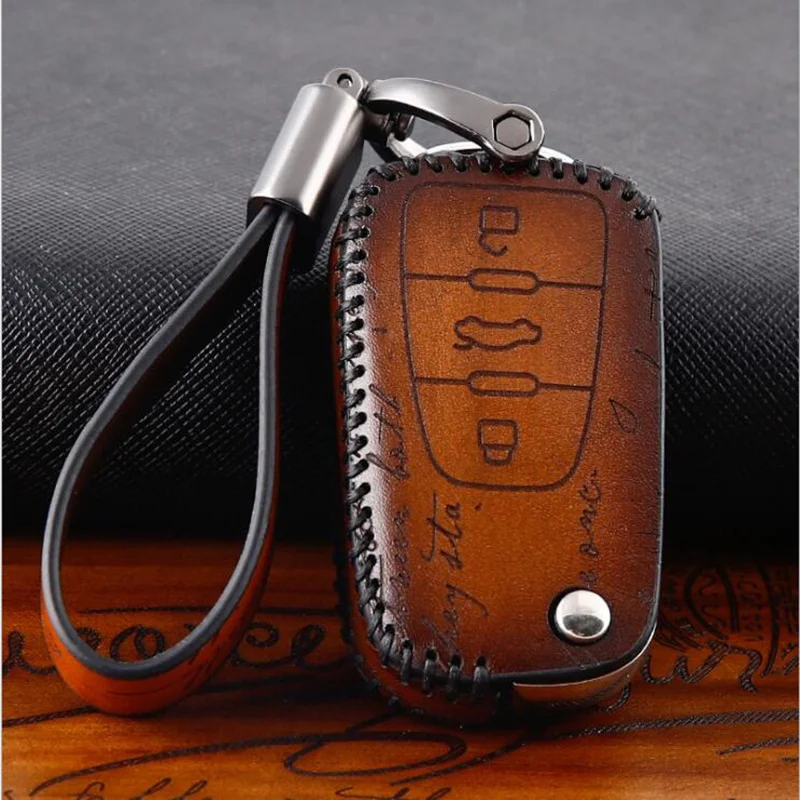 Personality Genuine Leather Car Remote Key Case Holder Protective Sleeve Cover For MG ZS GS GT For New MG3 MG5 MG6
Personality Genuine Leather Car Remote Key Case Holder Protective Sleeve Cover For MG ZS GS GT For New MG3 MG5 MG6