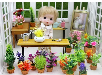 1:12 dollhouse miniature Mini ceramics Potted plants Aloe Rose lily flower doll accessories toy for blyth bjd ob11 doll
1:12 dollhouse miniature Mini ceramics Potted plants Aloe Rose lily flower doll accessories toy for blyth bjd ob11 doll