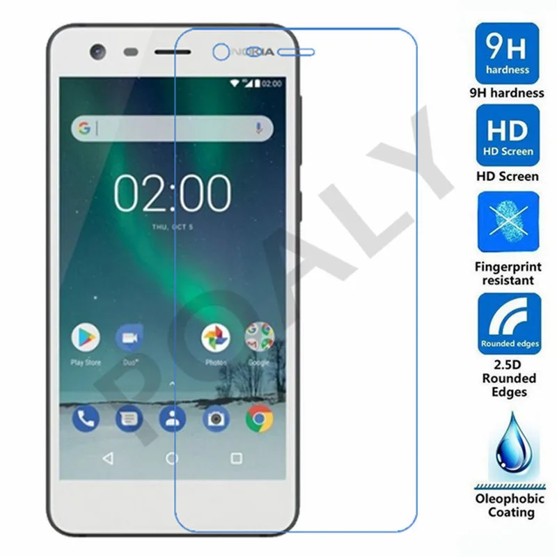 Screen Protector For Nokia 2 Tempered Glass For Nokia 2 Nokia2 TA-1029 TA-1035 5.0" Screen Protector Protective Glass Flim
Screen Protector For Nokia 2 Tempered Glass For Nokia 2 Nokia2 TA-1029 TA-1035 5.0" Screen Protector Protective Glass Flim