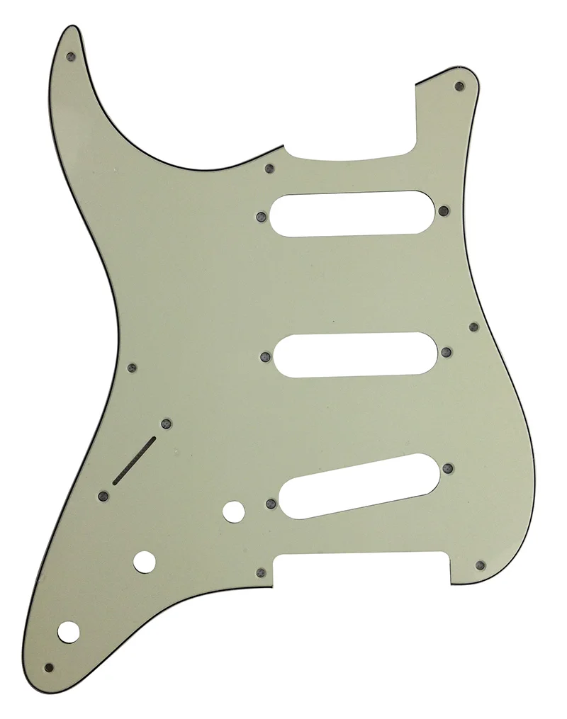 Pleroo Custom Guitar Pickgaurd-для левой руки 57 ' 8 отверстий для винтов стандартная St