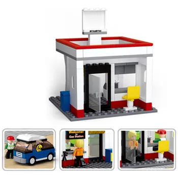 Block 0568 Simulation City Gas Station Streetscape Model Architecture Alpinia Oxyphylla Small Grain Assembling Building Block
Block 0568 Simulation City Gas Station Streetscape Model Architecture Alpinia Oxyphylla Small Grain Assembling Building Block