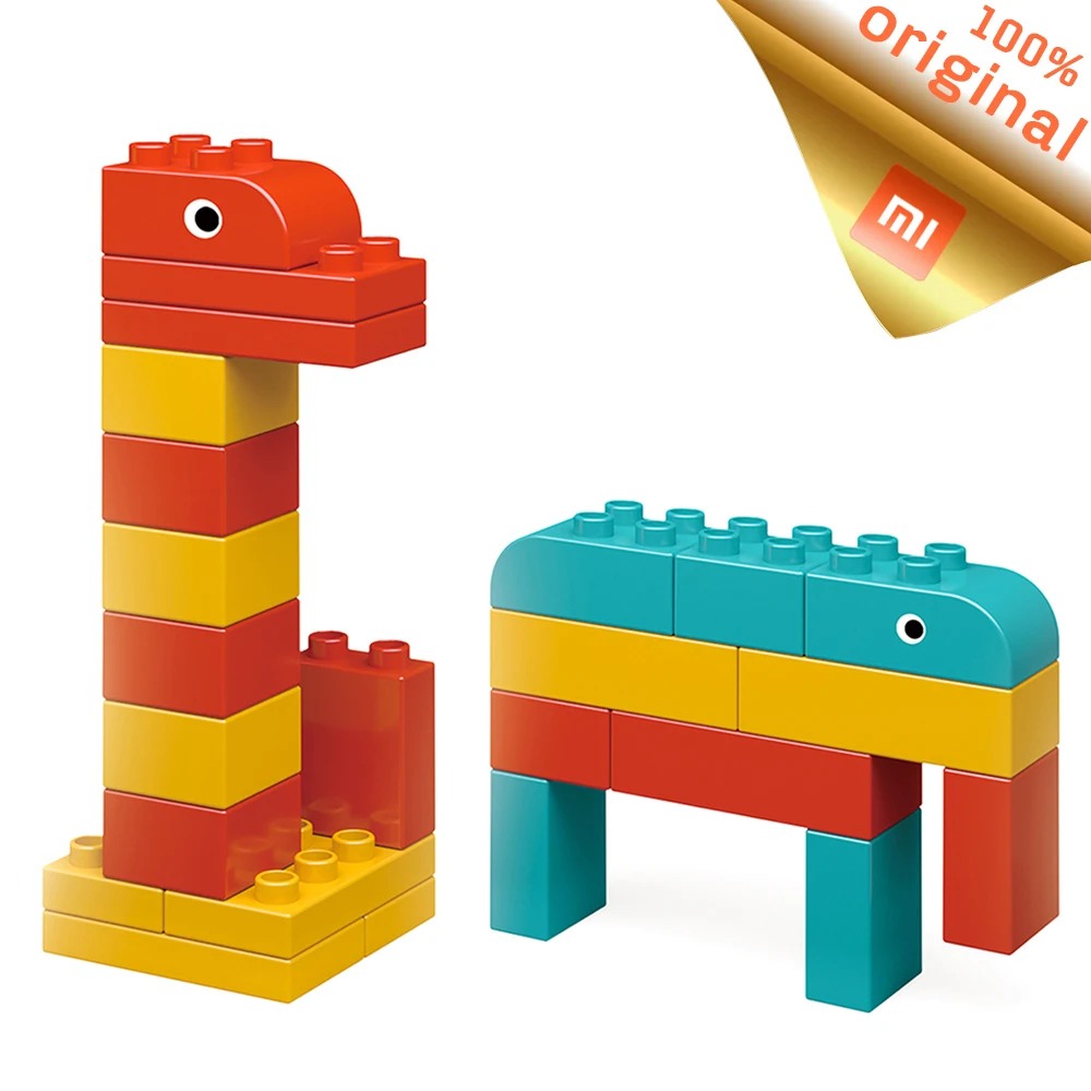 Original Xiaomi Mitu Large Particle Building Block Animal Machinery Multiple Mechanical Structure Safety Block Gift Toy For Kids
Original Xiaomi Mitu Large Particle Building Block Animal Machinery Multiple Mechanical Structure Safety Block Gift Toy For Kids