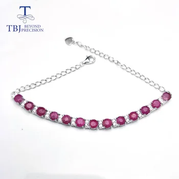 TBJ,100% natural 13pc 8.5ct red ruby precious gemstone bracelet summer 925 sterling silver fine jewelry for women mom nice gift
TBJ,100% natural 13pc 8.5ct red ruby precious gemstone bracelet summer 925 sterling silver fine jewelry for women mom nice gift