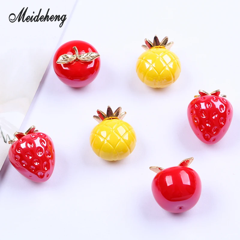 Acrylic Fruits Apple Strawberry Creamy beats Single Hole Bracelet Pendant Necklace Hair Ornament Jewelry AccessoriesWomen'sGifts
Acrylic Fruits Apple Strawberry Creamy beats Single Hole Bracelet Pendant Necklace Hair Ornament Jewelry AccessoriesWomen'sGifts