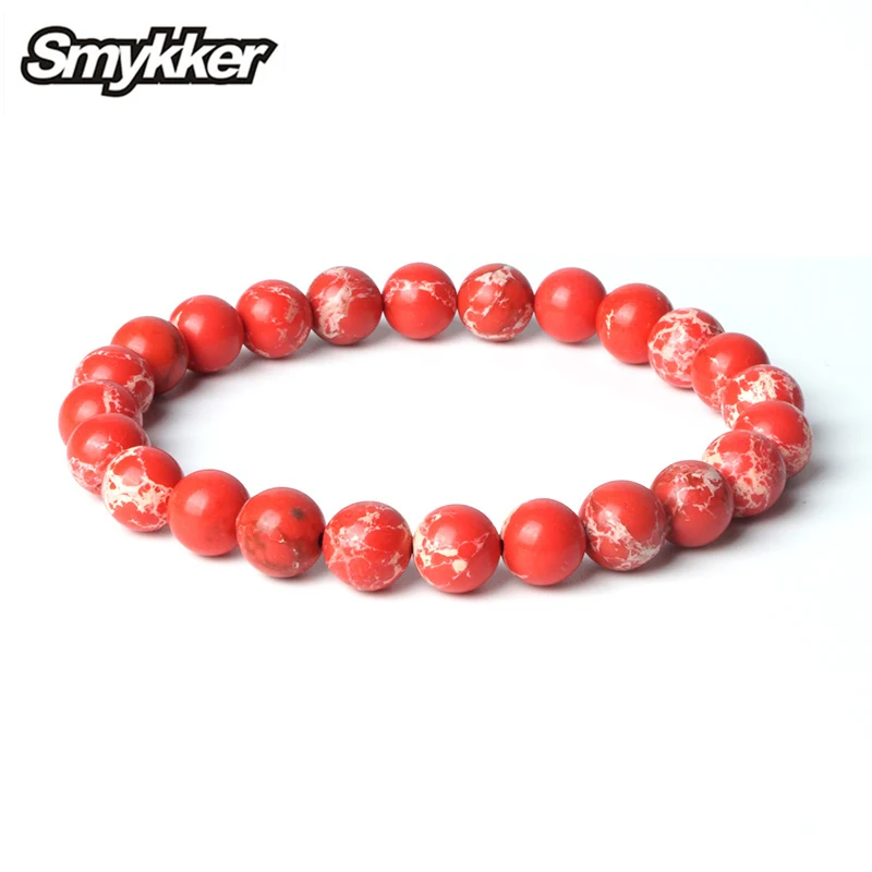 Wholesale Charms Bracelet Red Emperor 8mm Craft Stone Beads Bracelets Imperial Jasper Gemstone Bracelets &Bangles Gift For Women
Wholesale Charms Bracelet Red Emperor 8mm Craft Stone Beads Bracelets Imperial Jasper Gemstone Bracelets &Bangles Gift For Women